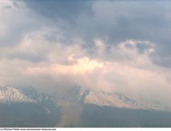 Photo Textures of Background Snowy Mountains