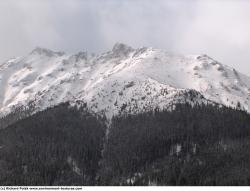 Photo Textures of Background Snowy Mountains