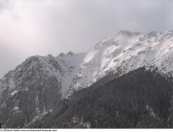 Photo Textures of Background Snowy Mountains