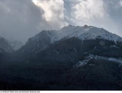 Photo Textures of Background Snowy Mountains