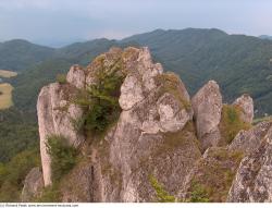 Photo Textures of Background Mountains