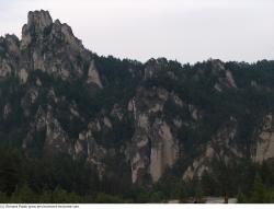 Photo Textures of Background Mountains