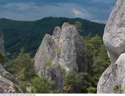 Photo Textures of Background Mountains