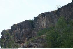 Cliffs Overgrown Rock