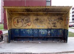 Photo Textures of Bus Stop