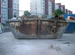 Photo Textures of Container Trash