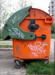 Photo Textures of Container Trash