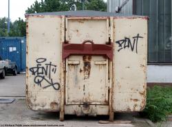 Photo Textures of Container Trash