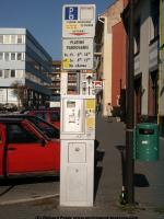 Parking automat machine