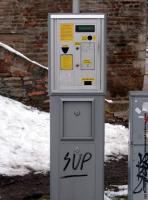 Parking automat machine