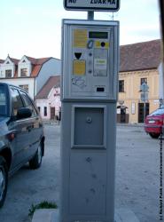 Parking automat machine