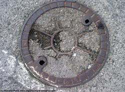 Photo Textures of Manhole Cower