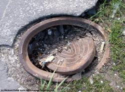 Photo Textures of Manhole Cower