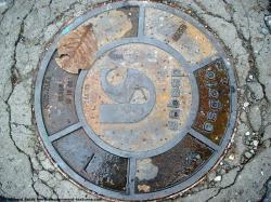 Photo Textures of Manhole Cower