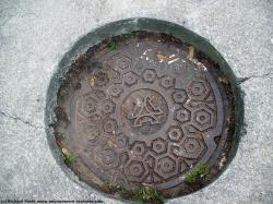 Photo Textures of Manhole Cower