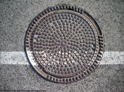 Photo Textures of Manhole Cower