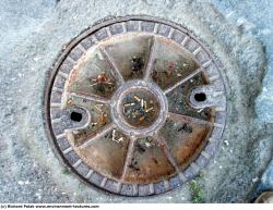 Photo Textures of Manhole Cower