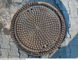 Photo Textures of Manhole Cower