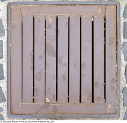 Photo Textures of Manhole Cower