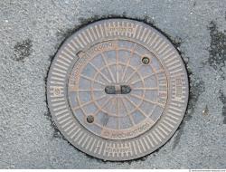 Photo Textures of Manhole Cower