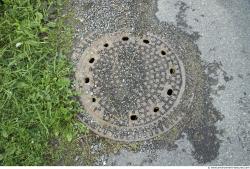 Photo Textures of Manhole Cower