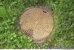 Photo Textures of Manhole Cower