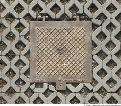 Photo Textures of Manhole Cower