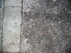 Photo Texture of Concrete Ground Damaged