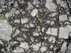 Photo Texture of Concrete Ground Damaged