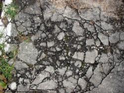 Photo Texture of Concrete Ground Damaged