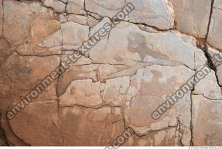 smooth eroded rock
