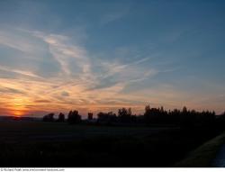 Blue Clouded Skies