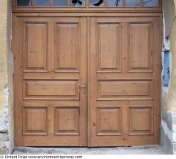 Double Wooden Doors