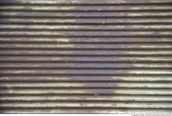 Rusted Corrugated Plates Metal