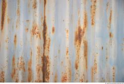 Rusted Corrugated Plates Metal