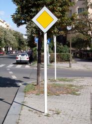 Photo Texture of Signs Traffic