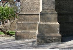 Old Industrial Church, Wall, Stairs, Doors