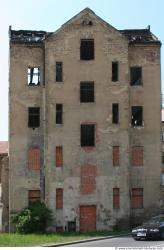 Old Damage House, damage walls, damage windows, bricks, cracked, burned roof, damage bricks, old ornaments, brown, fuse boxes, lock door