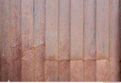 Rusted Corrugated Plates Metal