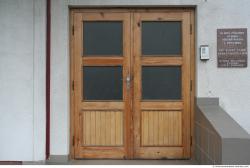 Double Wooden Doors