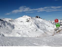 Photo Textures of Background Snowy Mountains