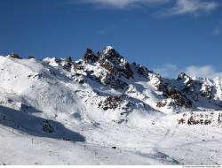 Photo Textures of Background Snowy Mountains