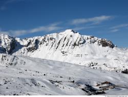 Photo Textures of Background Snowy Mountains