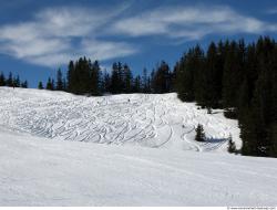 Photo Textures of Background Snowy Mountains