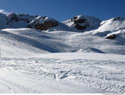 Photo Textures of Background Snowy Mountains