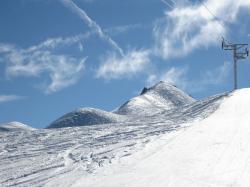 Photo Textures of Background Snowy Mountains