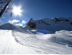 Photo Textures of Background Snowy Mountains