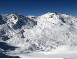 Photo Textures of Background Snowy Mountains