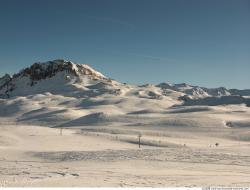 Photo Textures of Background Snowy Mountains