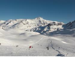 Photo Textures of Background Snowy Mountains